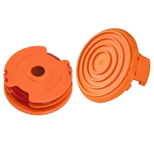 Trimmer Dual Line Spool Cap Cover Set Fit For Worx WG105 WG108 WG109 WG115