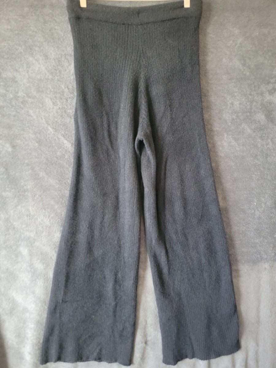Alo Yoga Pants Womens Medium Black Snuggle Up Sweater High Waist
