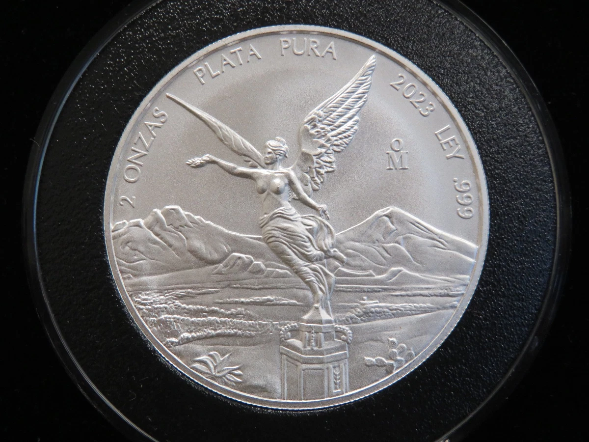 Mexican Libertad 2 oz Precious Metal Content per Unit Silver