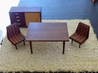 ~VINTAGE~Barbie Mattel Modern Furniture~RARE~circa 1958 copyright~