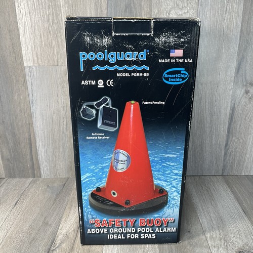 Poolguard PGRM-SB Above Ground Swimming Pool Safety Buoy Pool Alarm Open Box