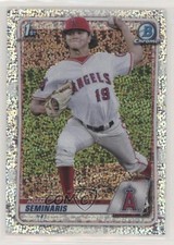 2020 Bowman Draft Chrome Sparkle Refractor Adam Seminaris #BD-163 2a9