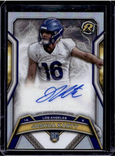 Topps Resurgence Rookie Signatures Joshua Karty Autograph Insert RRS-JK Rams NFL