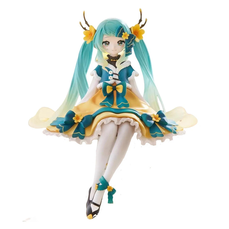 14 CM Hatsune Miku Anime Figure Toys Flower Fairy Collection MIKU Kawaii