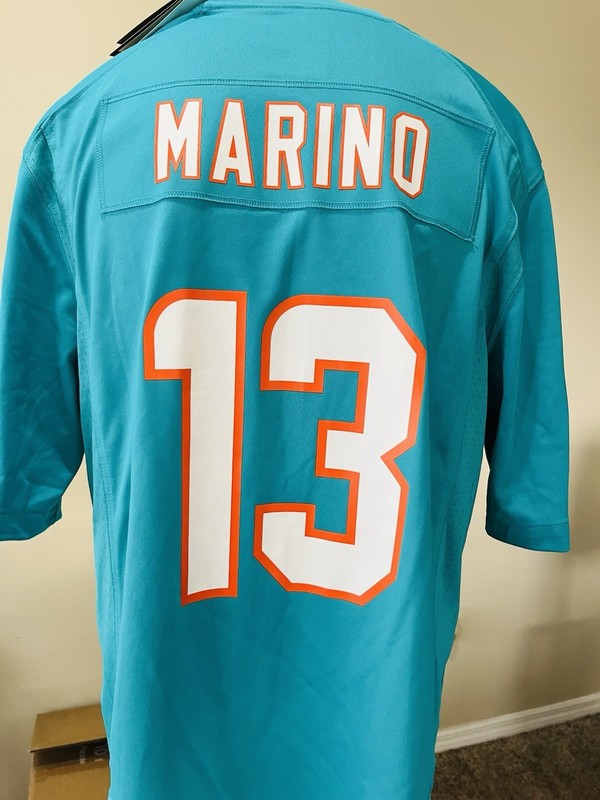 New Nike NFL L Jersey  DAN MARINO Miami Dolphins 