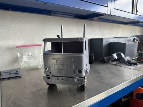 rc tamiya 1/14 truck body parts Kenworth 1:14 pete T-680 Lesu Mack cruisliner - Picture 5 of 20
