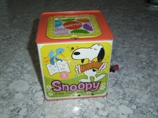 1966 MATTEL SNOOPY IN THE MUSIC BOX WORKING VG CONDITION