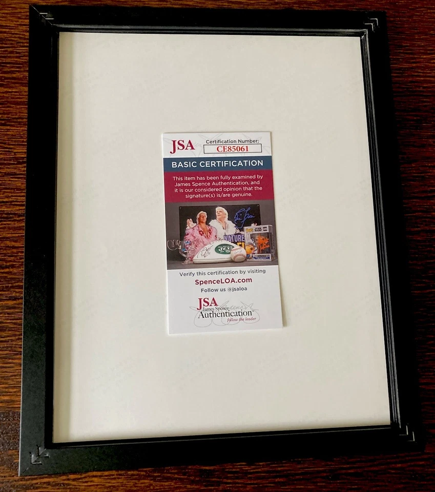 Cal Ripken Jr Signed Autographed FRAMED 8x10 Orioles JSA LOA HOF CLEAN Auto - Image 3 of 4