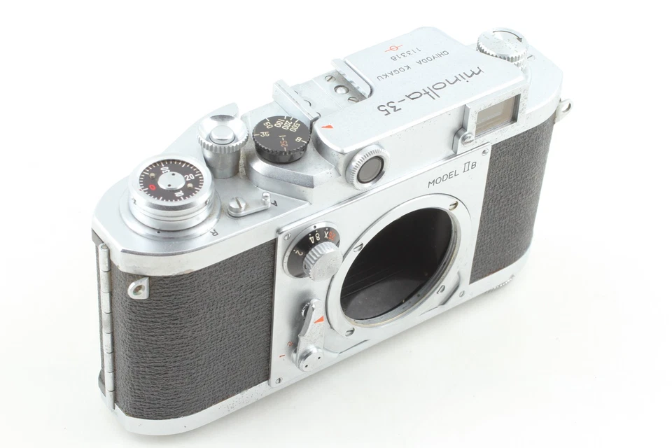 [Near MINT] Minolta 35 Model IIB L39 Mount 35mm Film Camera From JAPAN - Image 3 of 4