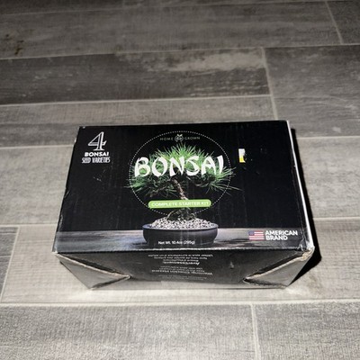 Bonsai Tree Kit - Grow 4 Unique Bonsai Trees - Perfect Gift for Gardeners