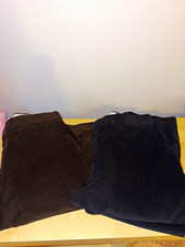 Lauren Ralph Lauren Men’s Brown and Black Corduroy Pants BUNDLE 32x30