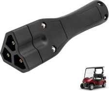48 Volt Golf Cart 3-Pin Triangle Charger Plug Handle Fits EZGO RXV, OEM# 604321