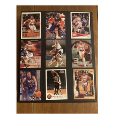 Upper Deck/Topps/Fleer/SkyBox Damon Stoudamire 9-Card Lot Blazers/Raptors NBA