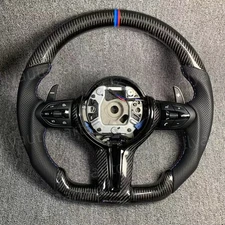 REAL Carbon Fiber Steering Wheel for BMW F20 F30 F32 F36 F80 F82 M3 M4 M5 F10 X3
