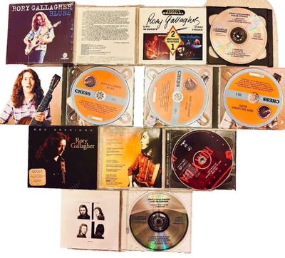 8CDs Rory Gallagher - 3 CD Box Blues Deluxe + BBC Sessions + Live! On Stage +Big - Bild 1 von 4