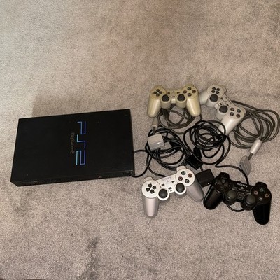 Sony PlayStation 2 Konsole funktionstüchtig Beschreibung lesen schwarz PS2 