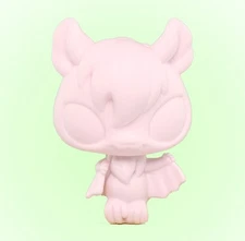 Custom1pcs Blank Mold for lps DIY Toy Bat Kid Adorable Gift Paint  By Yourself