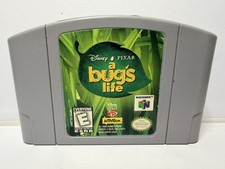 A Bug's Life (Nintendo 64, N64) authentic good condition 1999 game 