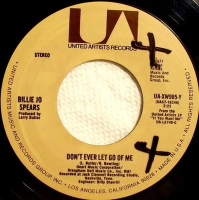 Billie Jo Spears If You Want Me / Dont Ever Let Go Of Me Vinyl Single 7inch