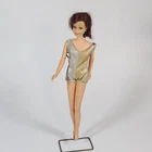 Vintage 1966 Twist 'N Turn Casey Barbie Doll Made in Japan Silver Gold Swimsuit