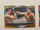 2026 Topps Chrome UFC Marquel Mederos RC #168 Yellow Refractor 42/275