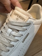 Superdry White Trainers - Size 7