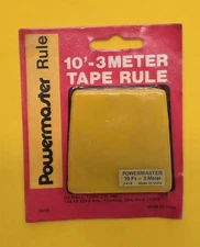 VINTAGE OXWALL TOOL POWERMASTER TAPE MEASURE NOS 