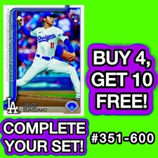 2025 Topps Series 2 Singles Cards! U-PICK! You Complete Your Set! *CHEAP SALE*
