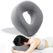 Face Down Pillow Massage Headrest for Bed, Face Down Pillow After Eye Surgery...