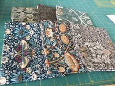 William Morris. Six fat Quarters