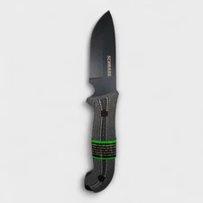 Schrade Frontier Bushcraft - Survival Knife with Micarta Handle, 5"
