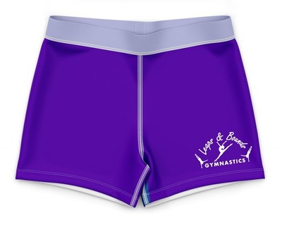  Leaps and Bounds **TRAINING** Mädchen Club Gym Shorts 