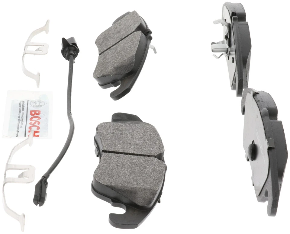Bosch BP1322 BP1386 QuietCast Kit de pastillas de freno semimetálicas delanteras traseras Foto 4 de 4