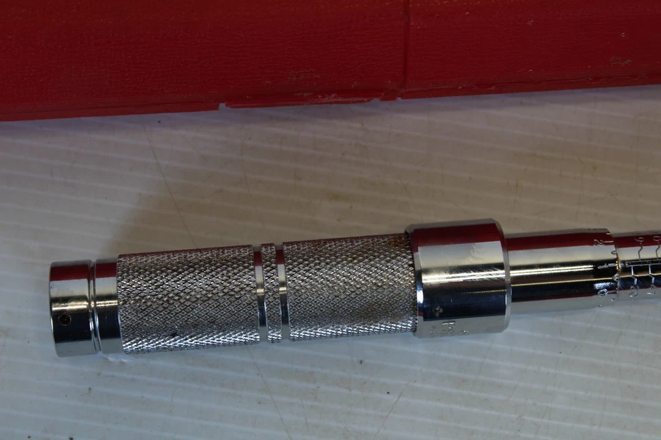 Proto 1/2" Drive Ratcheting Head Micrometer Torque Wrench 6008C 10-80 ft lb - Image 3 of 4