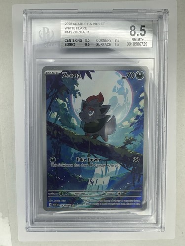 Zorua graded BGS 8.5 for sale on eBay
