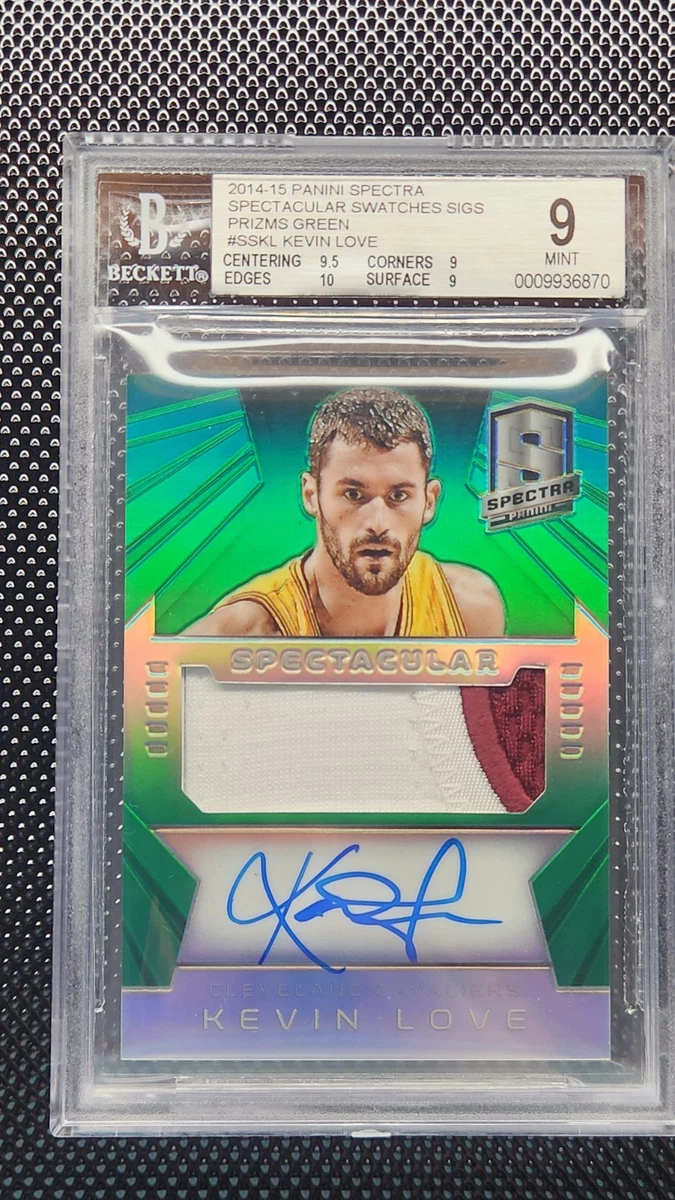 Panini Kevin Love Basketball Trading Cards Sports Memorabilia for