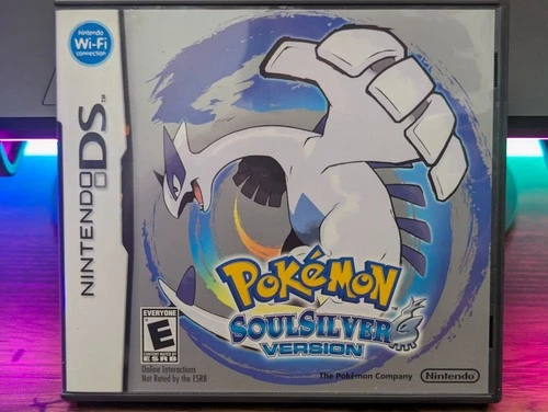 Pokemon: SoulSilver Version Complete In Box Nintendo DS 2010 Very Good Condition