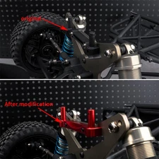 RCBATER 1/5 RC Car LOSI 5IVE-T 2.0 Aluminum Rear Rollcage Brace Body Fixed Mount