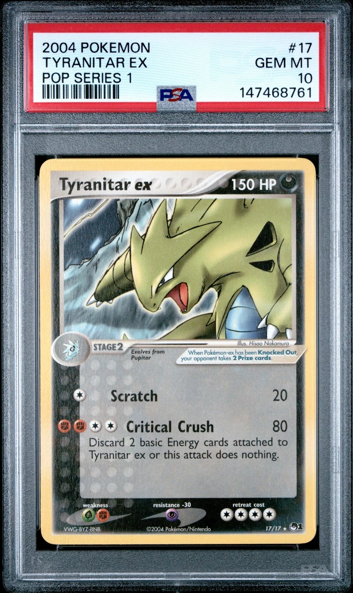 Tyranitar ex 017/017 POP Series 1 for sale | eBay