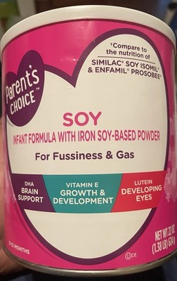 Similac Soy Isomil Parent's Choice Soy Formula Parents Choice
