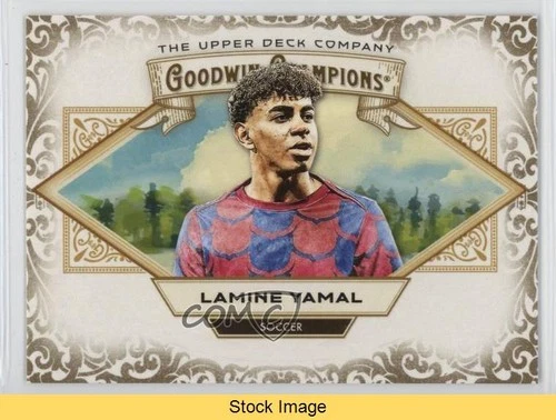 2025 Upper Deck Goodwin Champions Horizontal Gold Lamine Yamal #98 READ 0i47