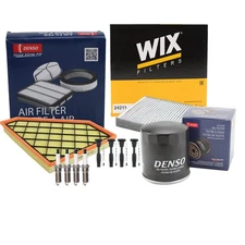 Denso Tune Up Kit NGK 4 Spark Plugs & Boots Kit for Cadillac ATS CTS 2.0L L4 X