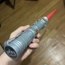 RARE Disney Parks Star Wars Jedi Training Academy Lightsaber Red