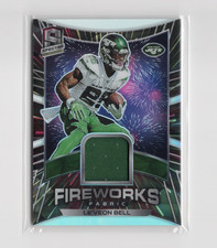 2020 Panini Spectra Fireworks Fabric Silver Le'Veon Bell #/50 Jersey Card