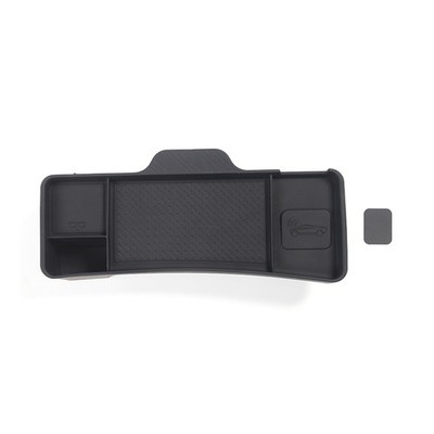 Black TPE Dashboard Storage Box Kit for Tesla Model 3 2024 Highland Storage Item
