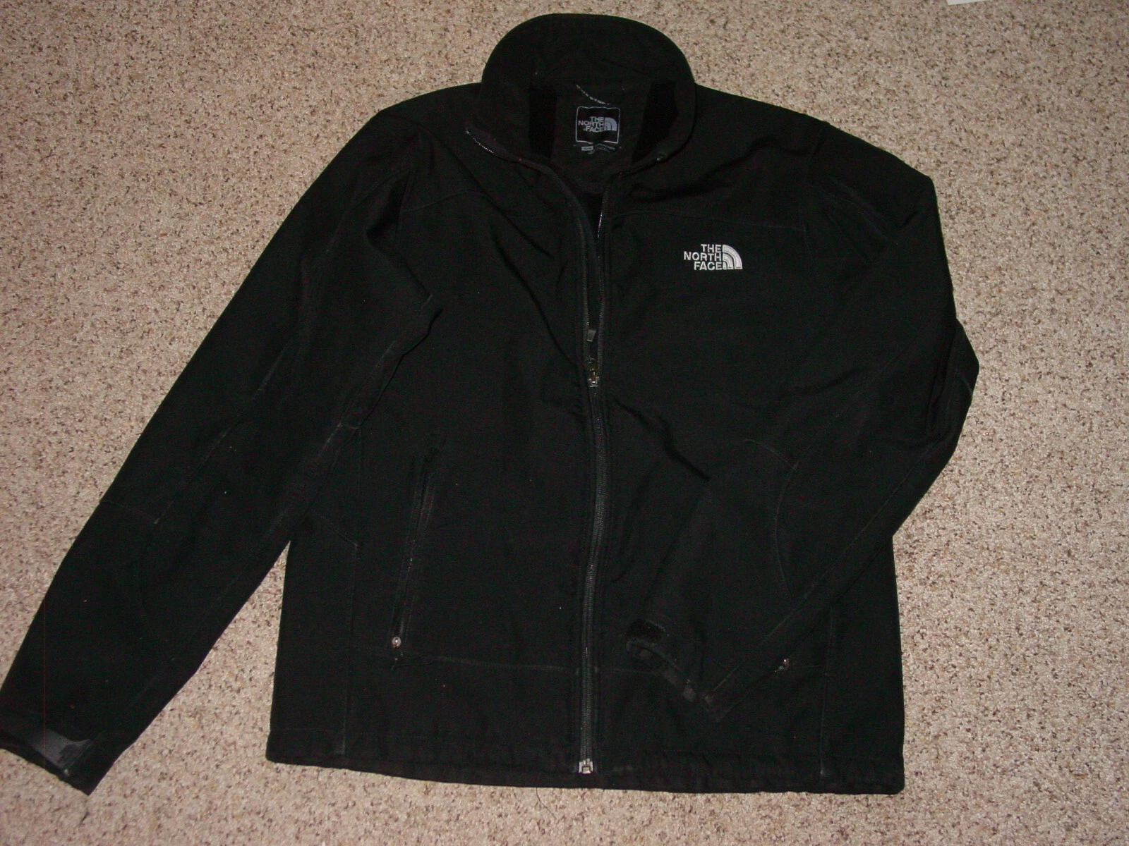 2011 Mens North Face AMUP Chromium Thermal Black Soft Shell Jacket! Size M