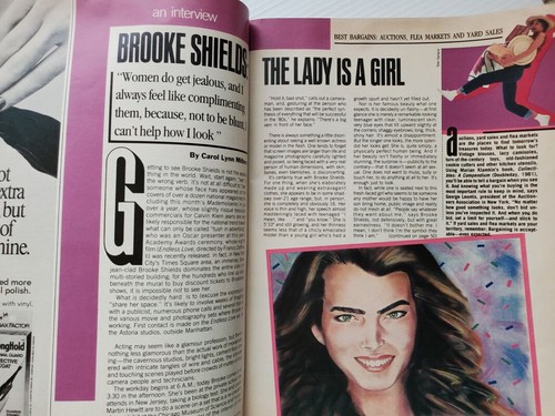 1981 Mademoiselle magazine BROOKE SHIELDS Nancy DeWeir Mel Brooks NO LABEL RARE - Picture 2 of 9
