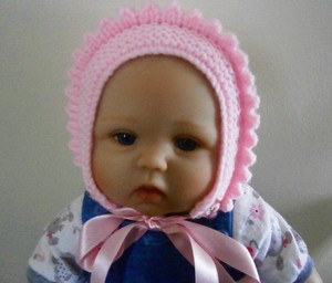 hand knitted baby girl hats