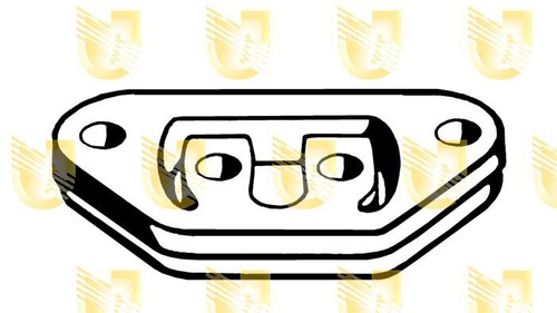 Tasselli Marmitta Posteriore Unigom - Confezione Da 10 Pezzi Per Fiat E Lancia