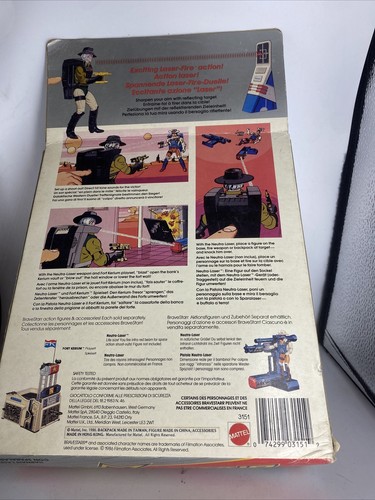 Bravestarr Set Laser Fire Tex Hex Mattel Vintage New IN Versiegelt Box - Bild 3 von 8